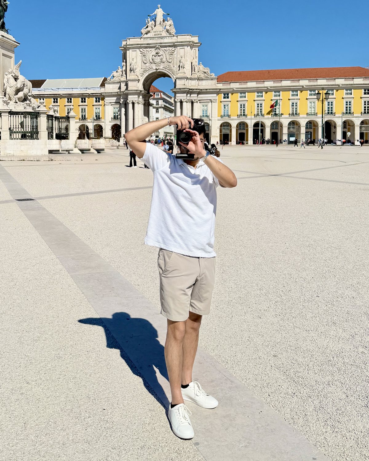 Nihad, founder of Mokka Motion, with his camera